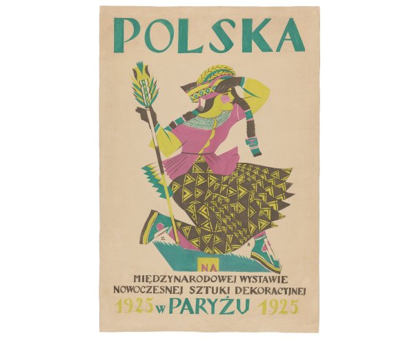 Zofia Stryjeńska - Polska na międzynarodowej wystawie Nowoczesnej sztuki dekoracyjnej w Paryżu 1925 (D)