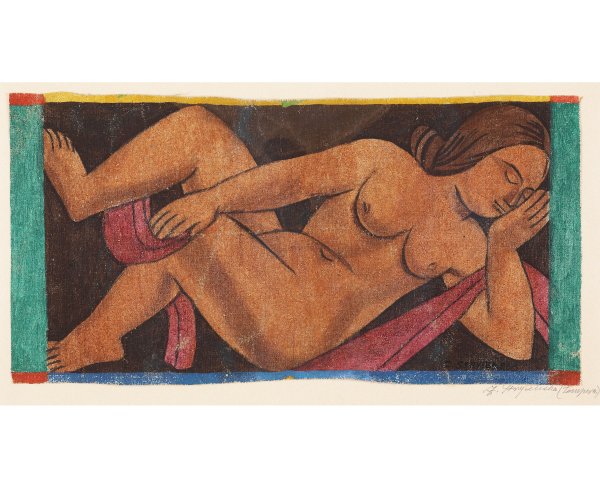 Zofia Stryjeńska - Akt 1925r.